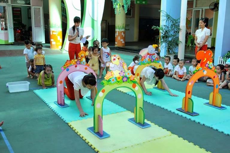 Trò chơi vận động cho trẻ mầm non Trò chơi vận động cho trẻ mầm non