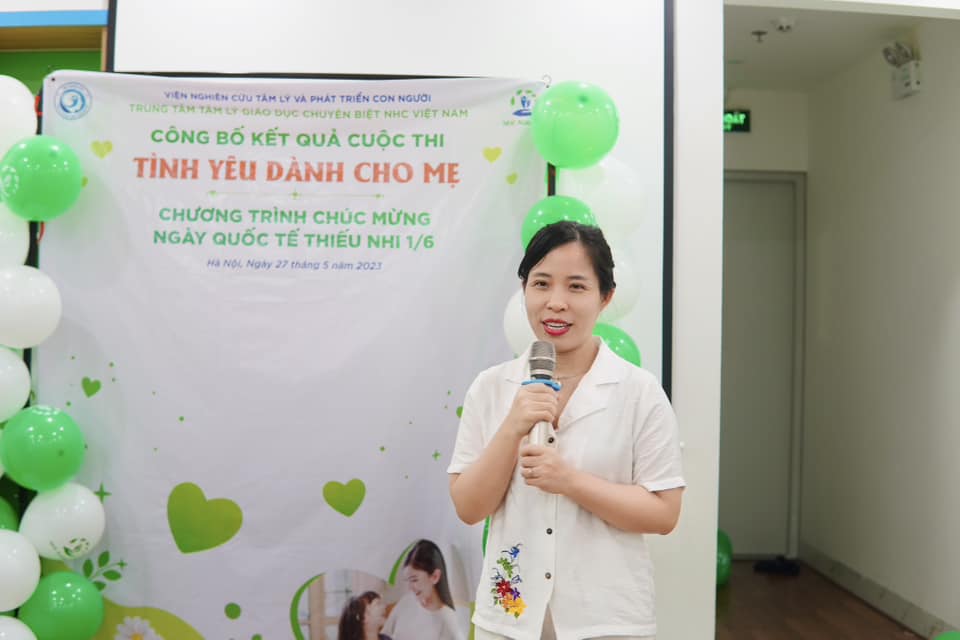 TS. Đinh Thanh Tuyến chia sẻ tại Chương trình Chào mừng quốc tế thiếu nhi 1/6